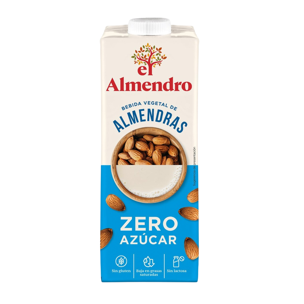 6er-Pack El Almendro Zero Zuckerfreies Mandelgetränk 1 l