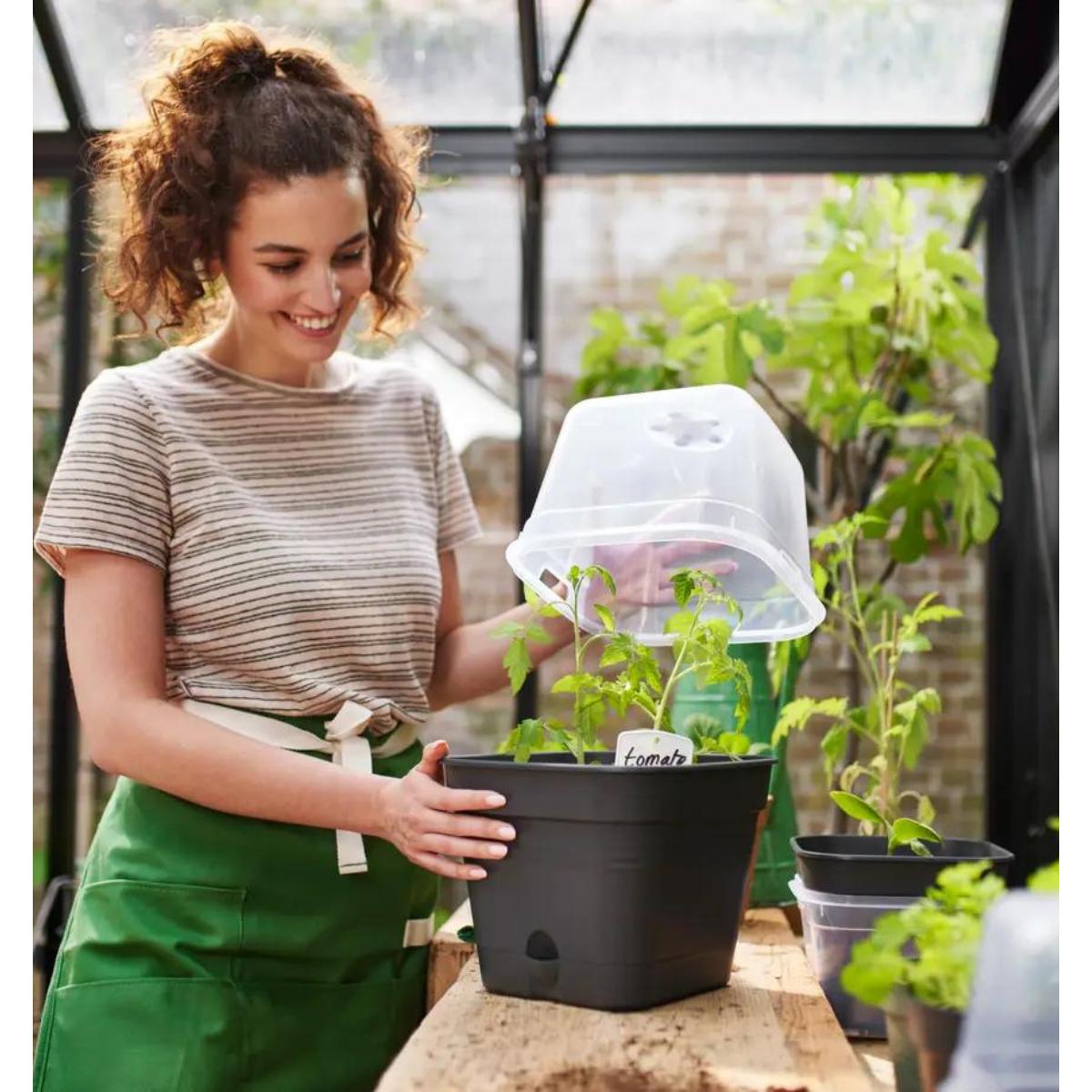 Pot de culture Green Basics Elho Anthracite 30 cm