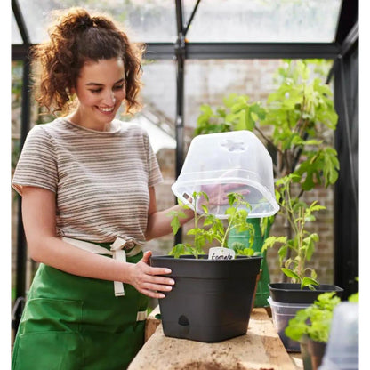 Pot de culture Green Basics Elho Anthracite 25 cm