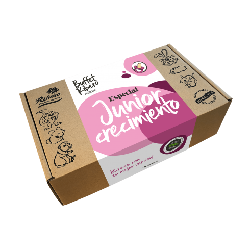 Buffet healthy Junior Crescita per conigli e roditori giovani Ribero