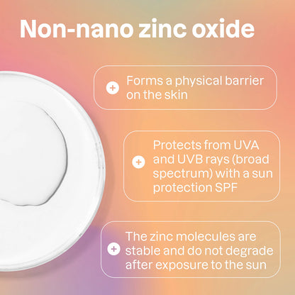 Oceanly - Ansiktskräm med solskydd PHYTO-SUN - Med färg och glans - SPF 30, Attitude, 30 g