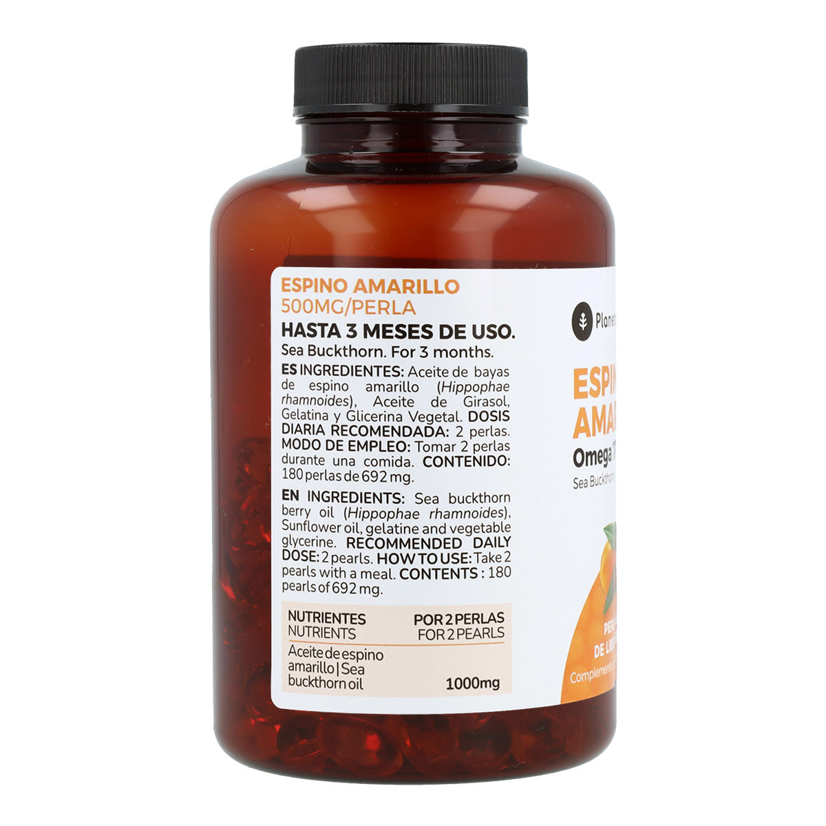 Oméga 7 Argousier Planet Orchard 180 Perles