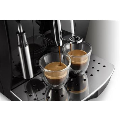 Superautomatyczny ekspres do kawy Delonghi Magnifica S ECAM21.117.B z systemem Cappuccino i wbudowanym młynkiem (odnowiony)