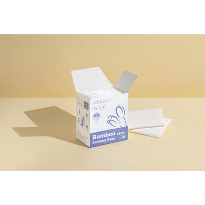Biodegradowalne kompresy z włókna bambusowego Super Ecoboom 8 szt.