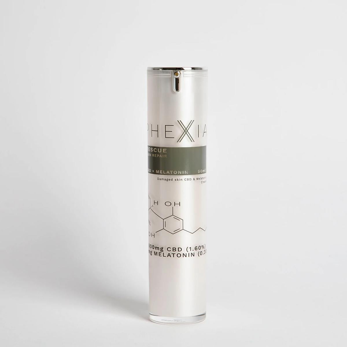 Krem regenerujący CBD i melatonina Rescue Phexia 50 ml