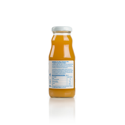 Jus de pêche et de raisin 100 % pressé Ékolo Bio 200 ml