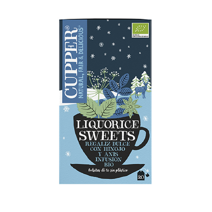 Infusion bio à la réglisse d'hiver, 20 sachets de thé