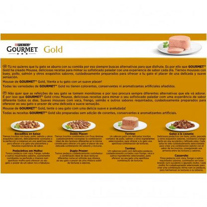 GOURMET GOLD Mousse Assortito Multipack (12 x 85 g)