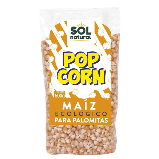 Maïs pour pop-corn bio Sol Natural 500 g
