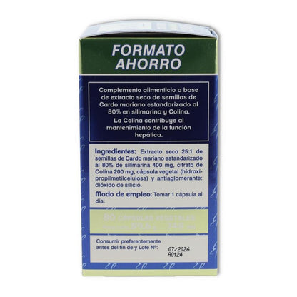 Mariendistel im Sparformat, Tongil, 80 Kapseln