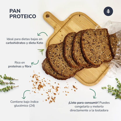 Pain protéiné Planeta Huerto 500 g