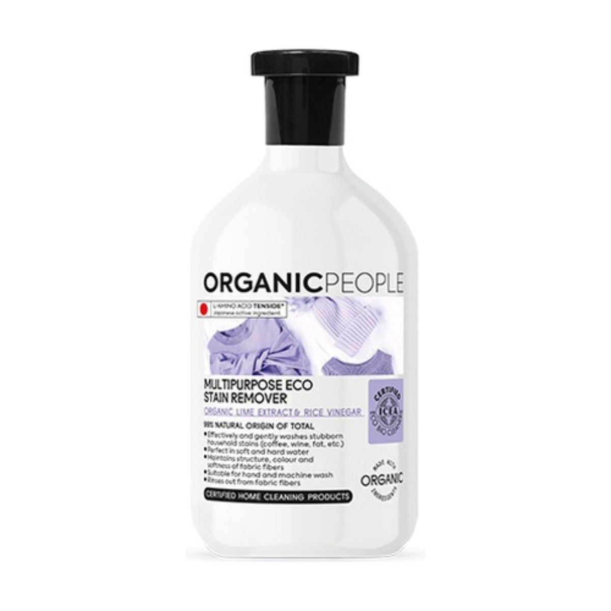 Allzweck-Fleckenentferner ECO mit Bio-Limettenextrakt und Reisessig, Organic People, 500 ml