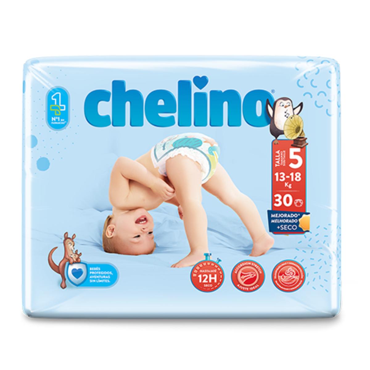 CHELINO NAPPY T5 First Steps (13-18 kg) 30 units
