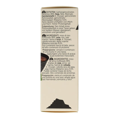 Traditionelle Instant-Miso-Suppe ECO Lima 4x10 g