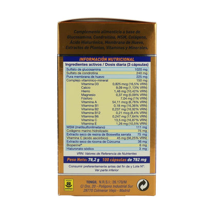 Pack 3x Nivelflex Tongil 782 mg, 100 gélules