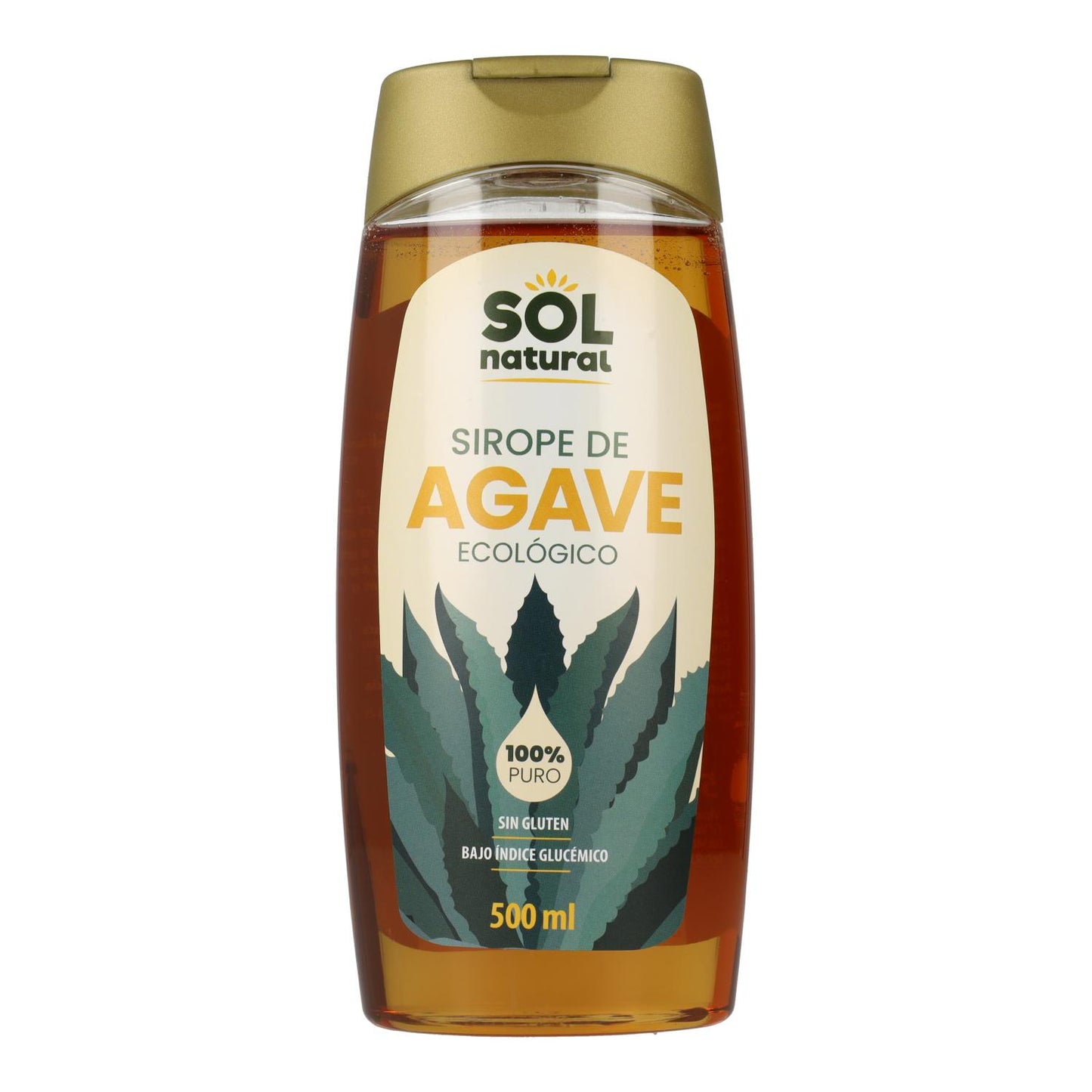 Sirope de ágave 100% Puro bio Sol Natural 500 ml