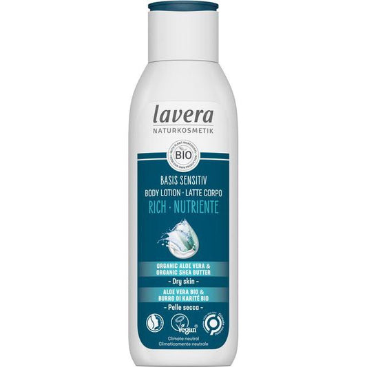 Lozione corpo ricca e nutriente Basis Sensitiv, Lavera 250 ml