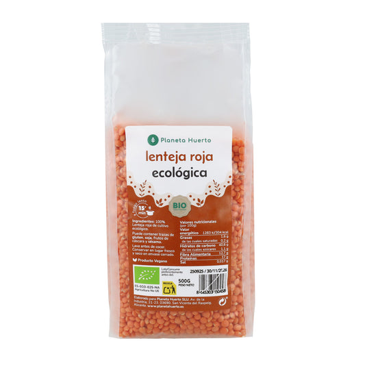 Red Lentil ECO Planeta Huerto 500 g