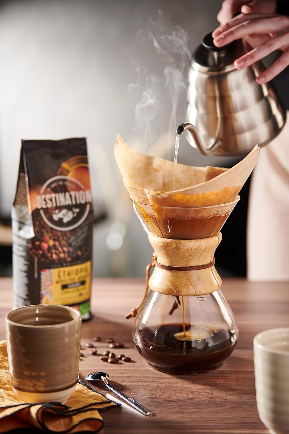 Destination 100% Arabica Organic Ethiopian Mocha Ground Coffee 250 g