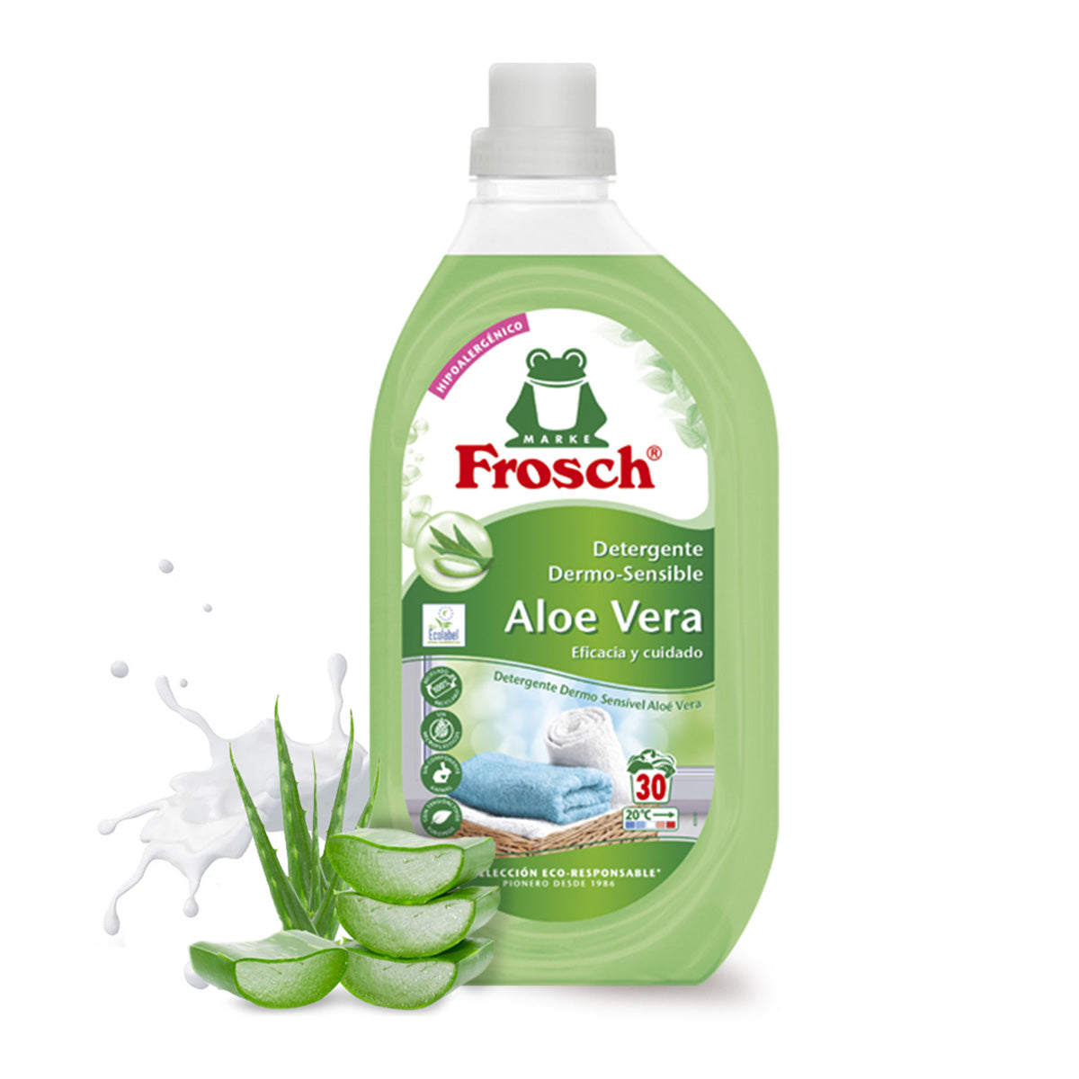Détergent à l'aloe vera, Frosch, 1500 ml