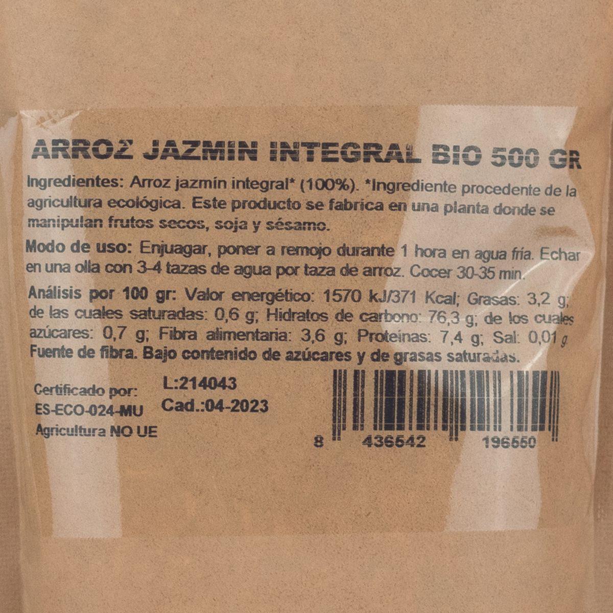 Bio-Vollkorn-Jasminreis Naturgreen 500 g
