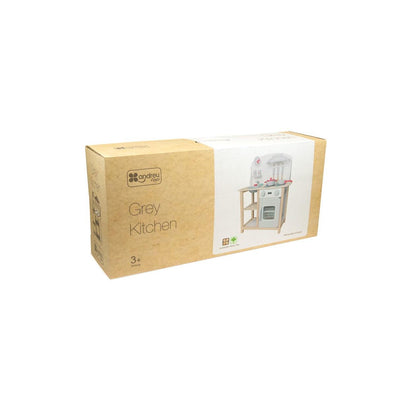 Cocina Madera Gris Andreu Toys