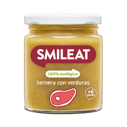 Zestaw słoików z mięsem i rybą BIO Smileat 4 szt. po 230 g