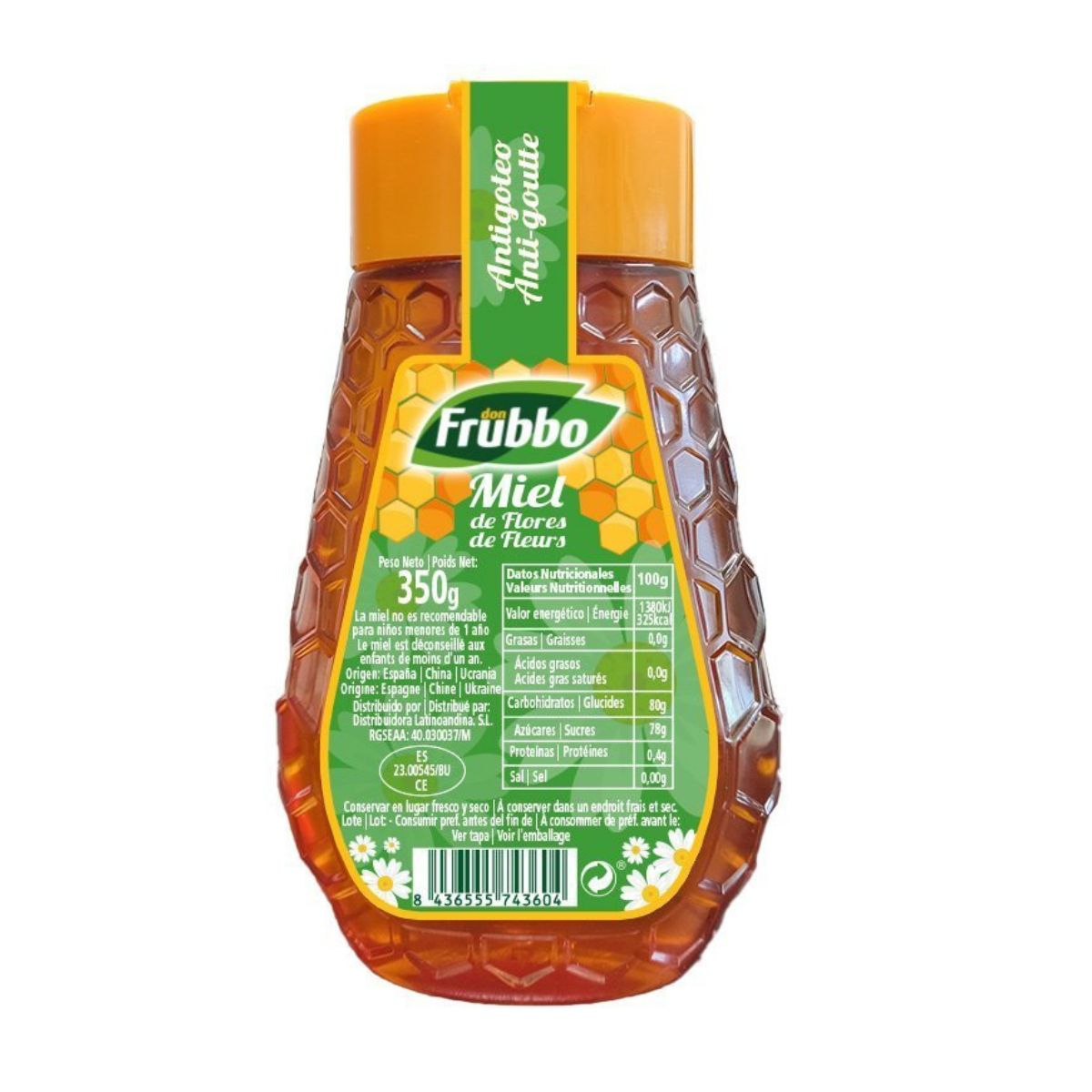 Miele di fiori Don Frubbo 350 g