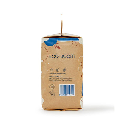 Pack of 4x Ecoboom Biodegradable Bamboo Wipes 60 Units
