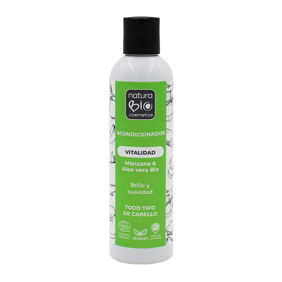 Odżywka witalizująca Aloe Y Manzana Bio 250 ml NaturaBIO