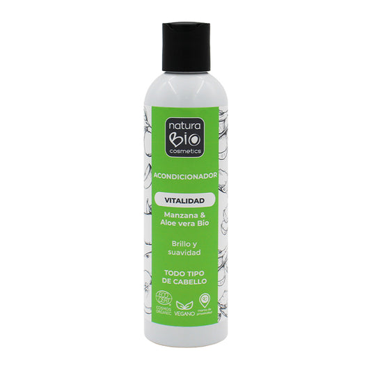 Organic Aloe and Apple Vitality Conditioner 250 ml NaturaBIO