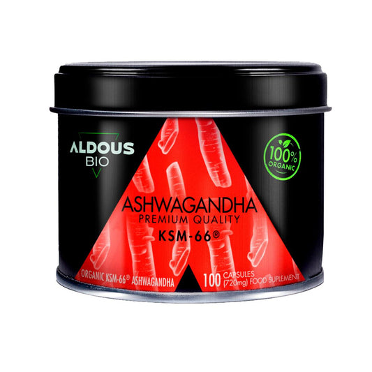 ASHWAGANDHA KSM66, 100 caps. Aldous Bio