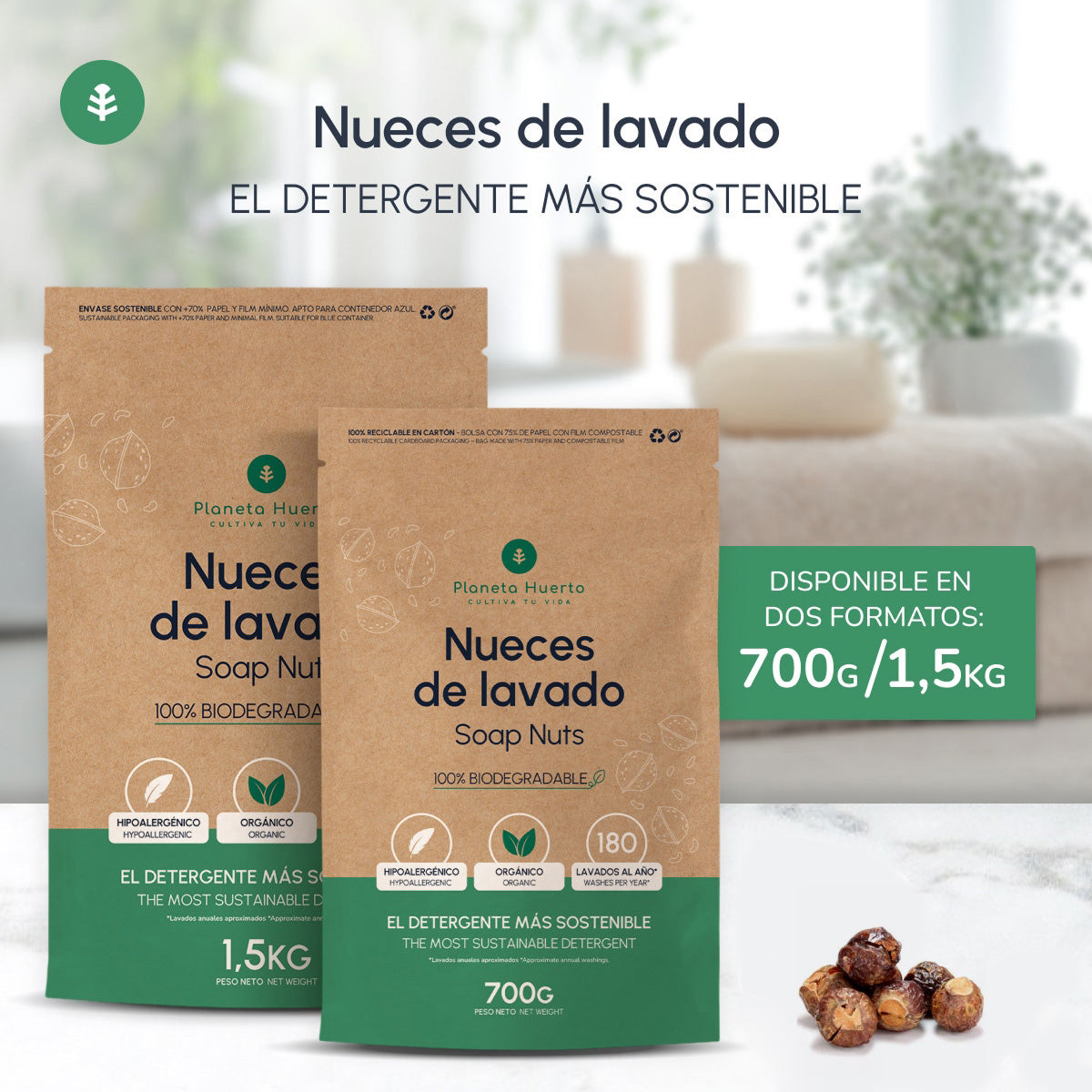 Planeta Huerto Noix lavées 1,5 kg