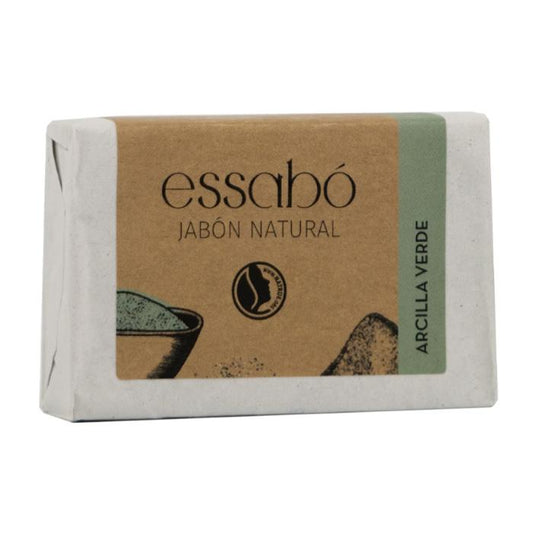 Handgemaakte groene kleizeep Essabó 100 g