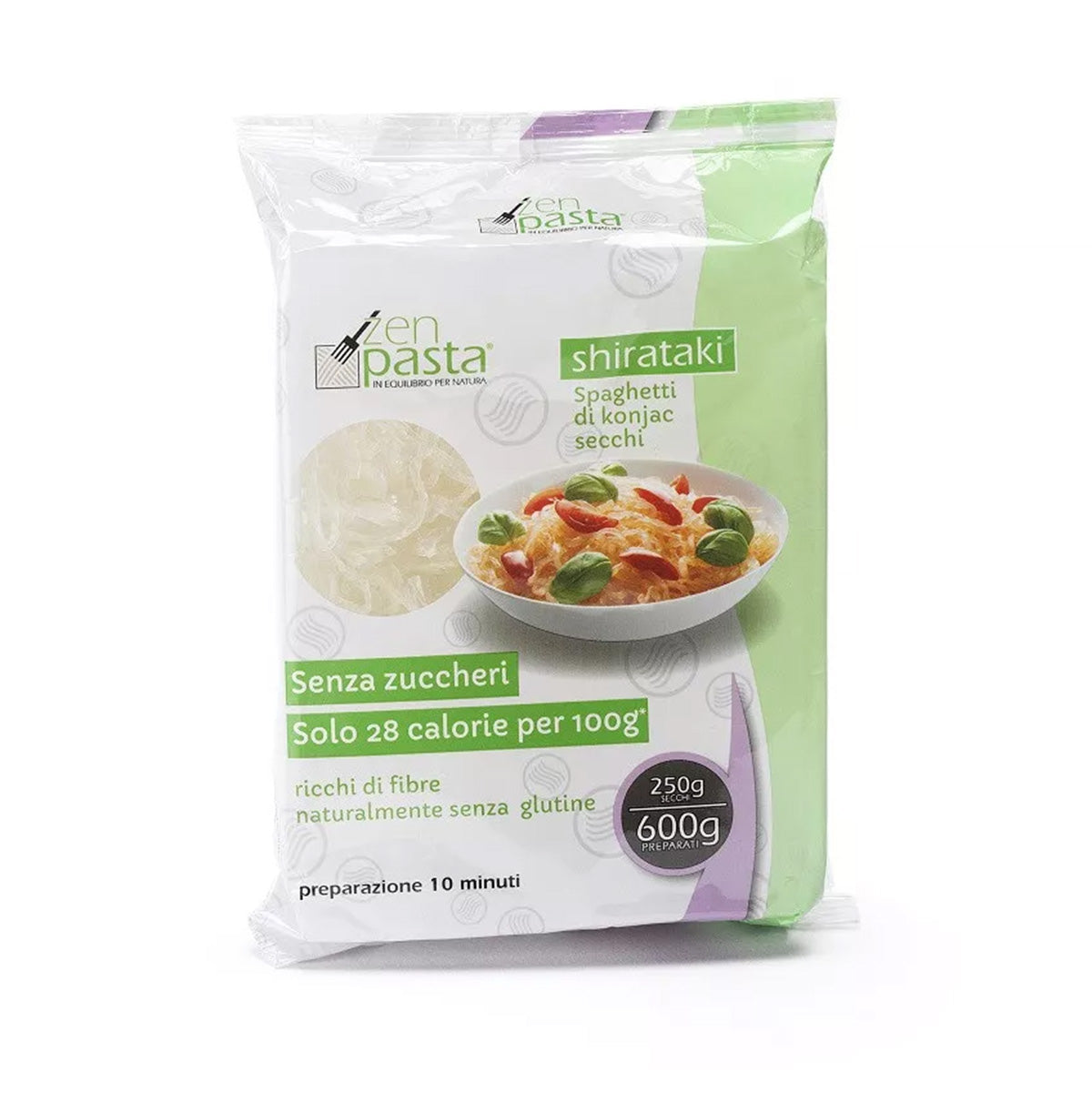 Spaghetti di Konjac tipo noodles disidratati "Shirataki" 250 g