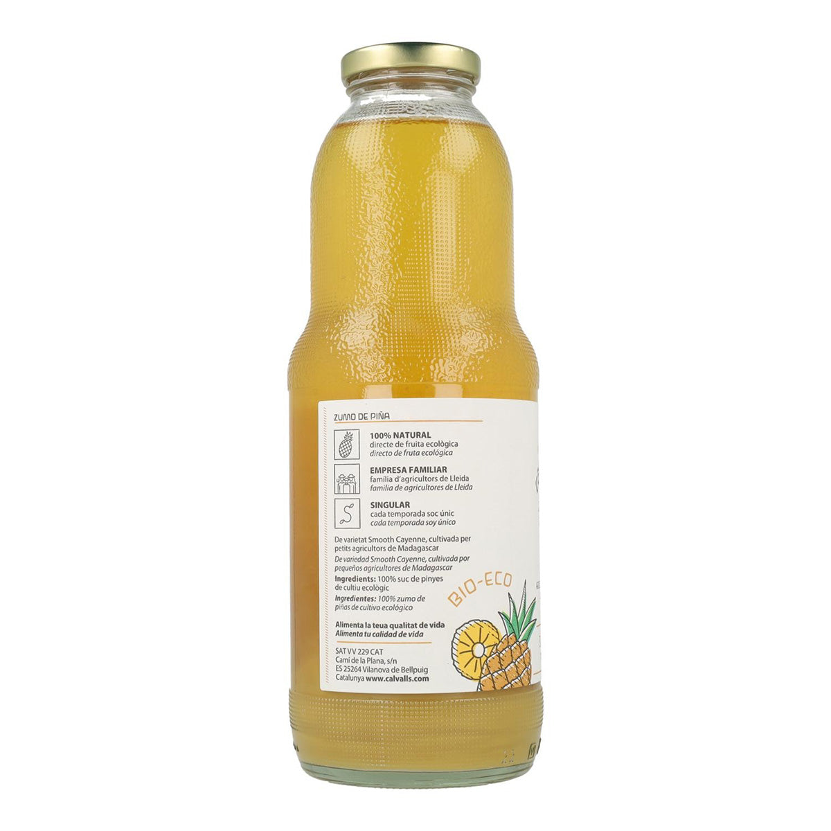 Ananasjuice ECO Cal Valls 200 ml