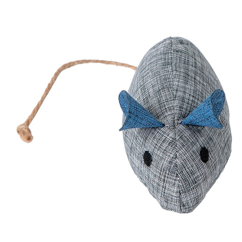 Souris avec herbe à chat Mouse Jouet écologique pour chats Freedog
