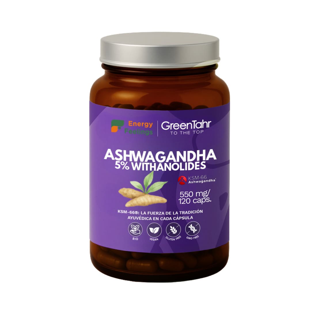 Ashwagandha KSM66 ECO Energy Feelings 120 cápsulas