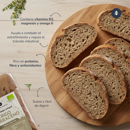 Pain complet au sarrasin ECO Planeta Huerto 500 g
