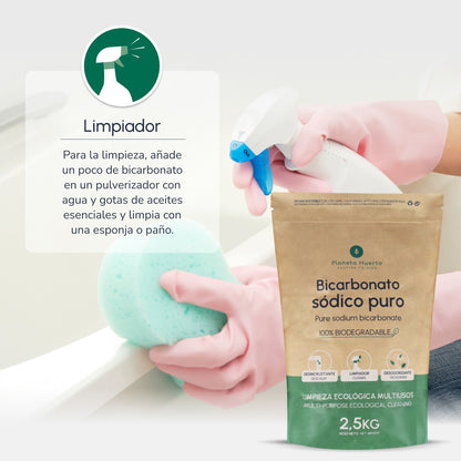 Pack 3x Bicarbonato sódico Planeta Huerto 1 Kg