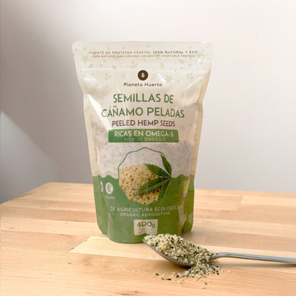 Hennepzaad gepeld ECO Planeta Huerto 400 g