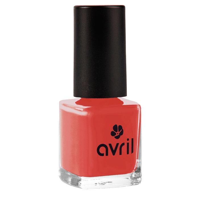 Vernis à ongles rouge rétro Avril 7 ml