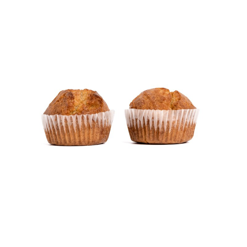 Muffins au sarrasin bio sans gluten Zealia, 2 unités de 70 g