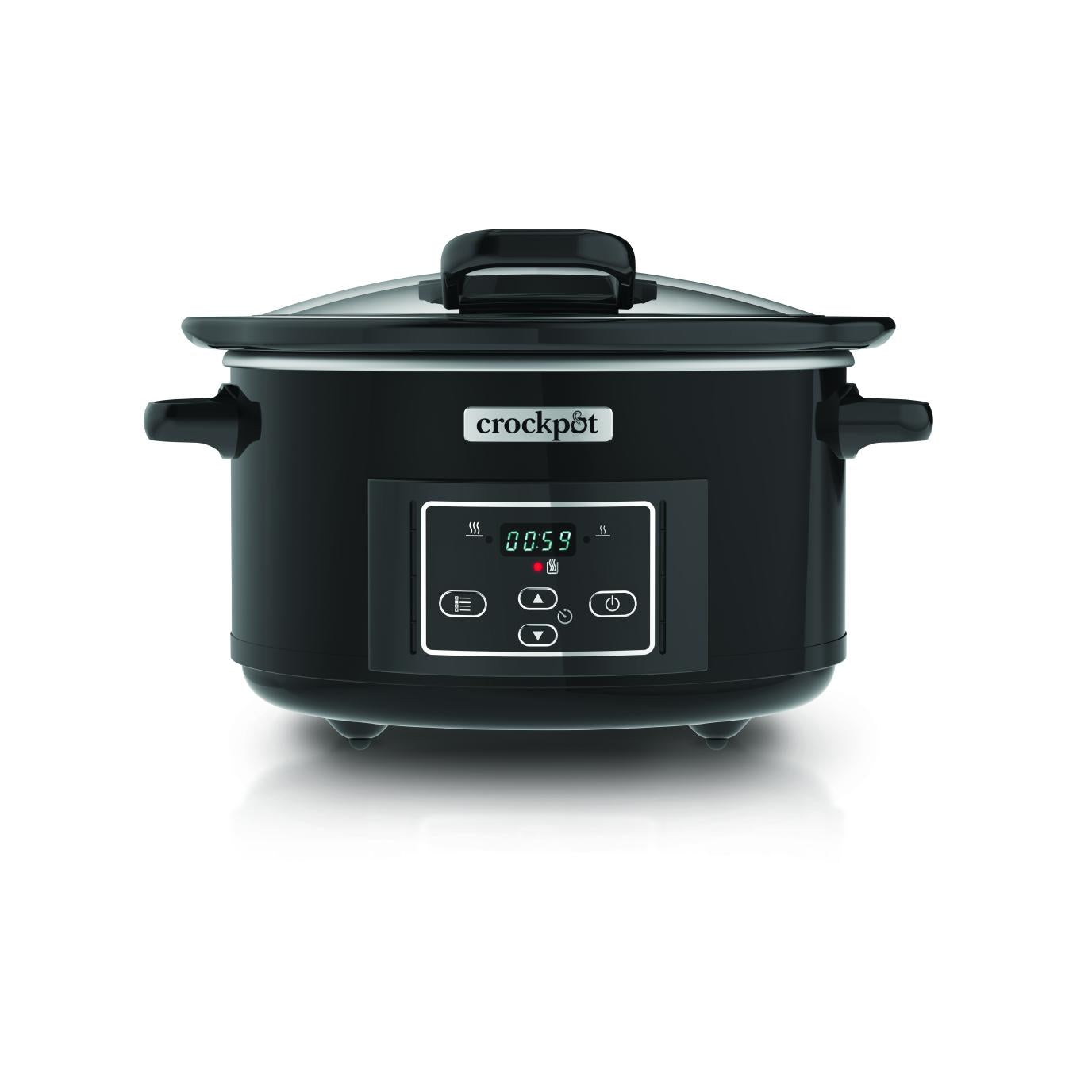 Crockpot slow cooker 4.7 L CSC052X with hinged lid