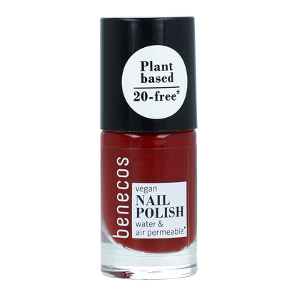 Vernis à ongles Cherry red Benecos 5 ml