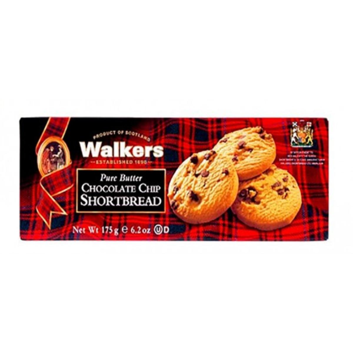 Biscuits sablés aux pépites de chocolat Walkers 125 g