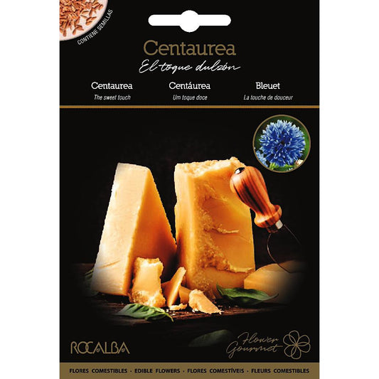 Graines de fleurs comestibles Centaurea Rocalba