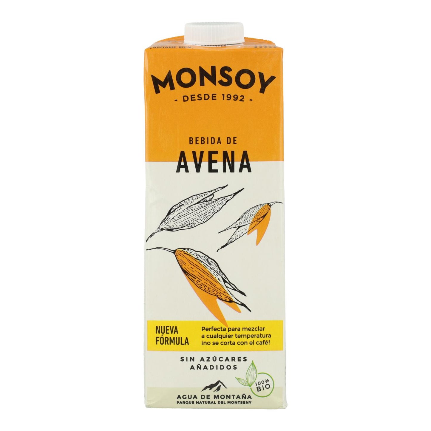 6-pack ekologisk havredryck Monsoy 1 l