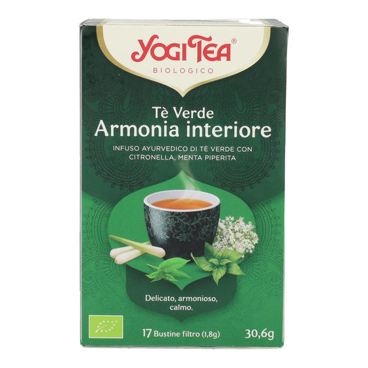 Thé vert Yogi Tea BIO Harmony, 17 sachets