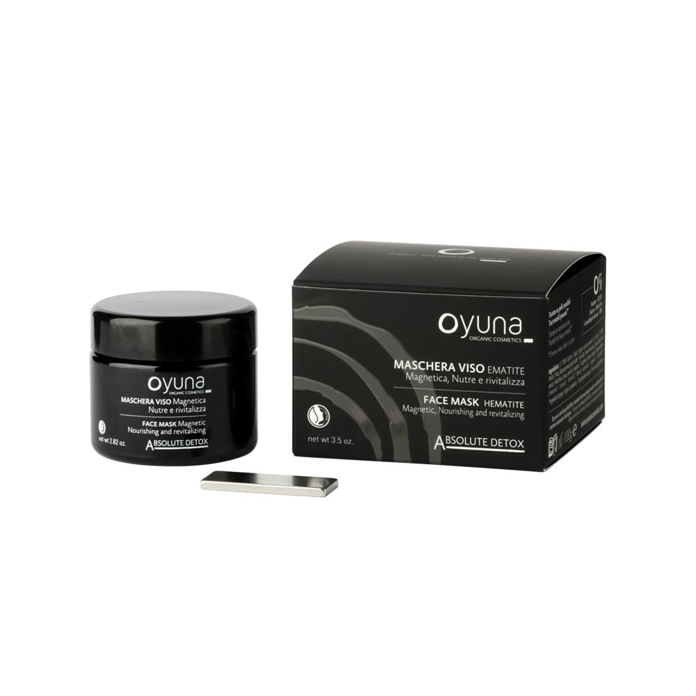 Masque facial magnétique à l'hématite Oyuna 80 g